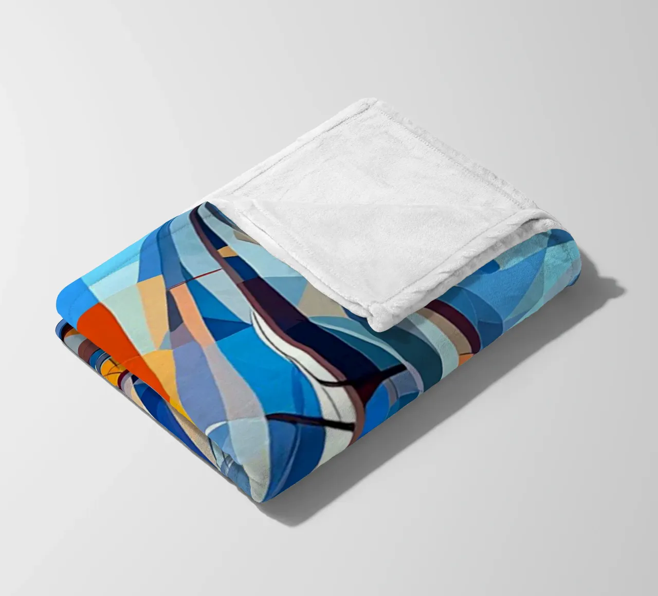 illustration of a ship in the ocean coperta in pile da Dumery Art