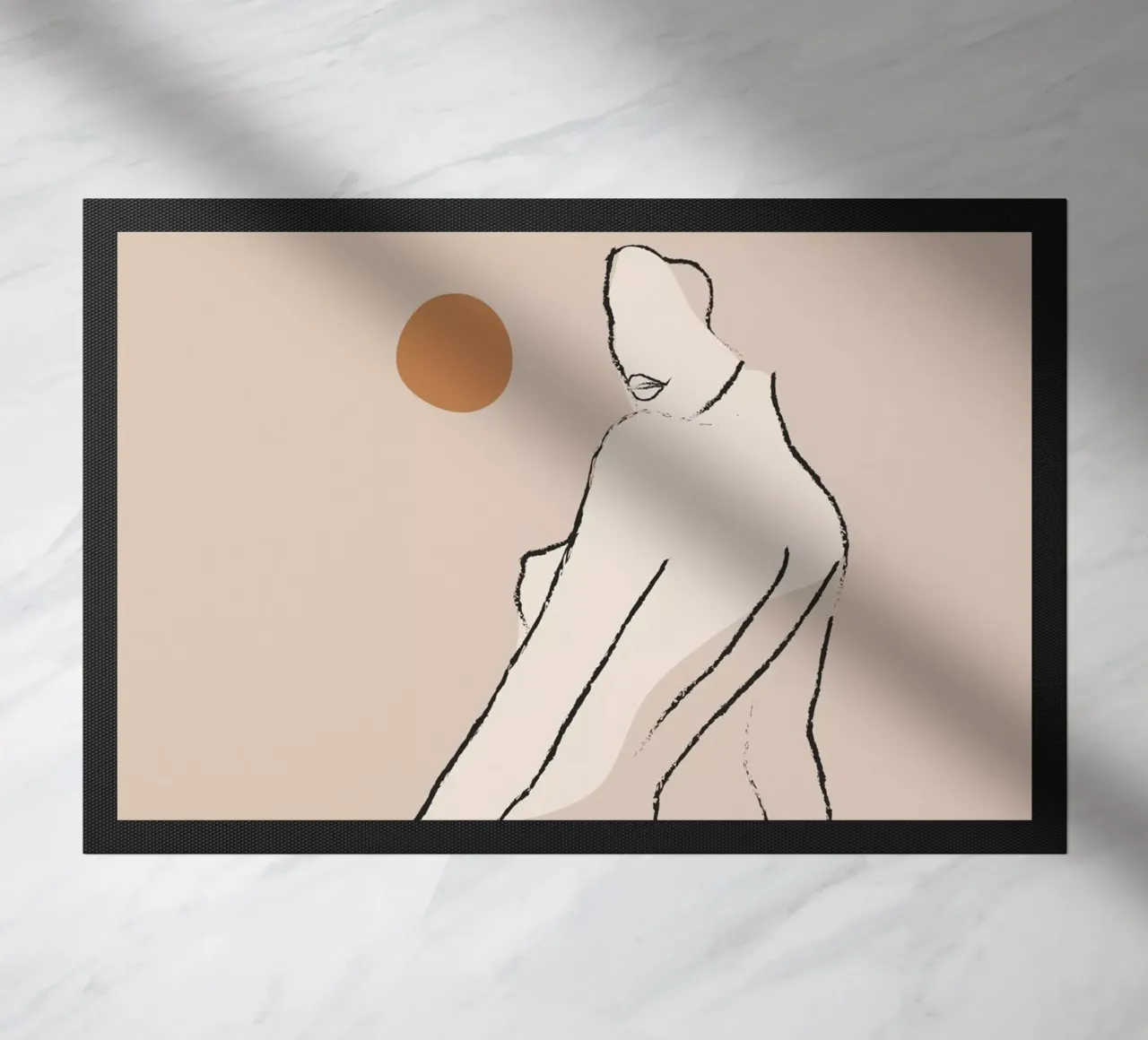 Nude 2 doormat by ThingDesign