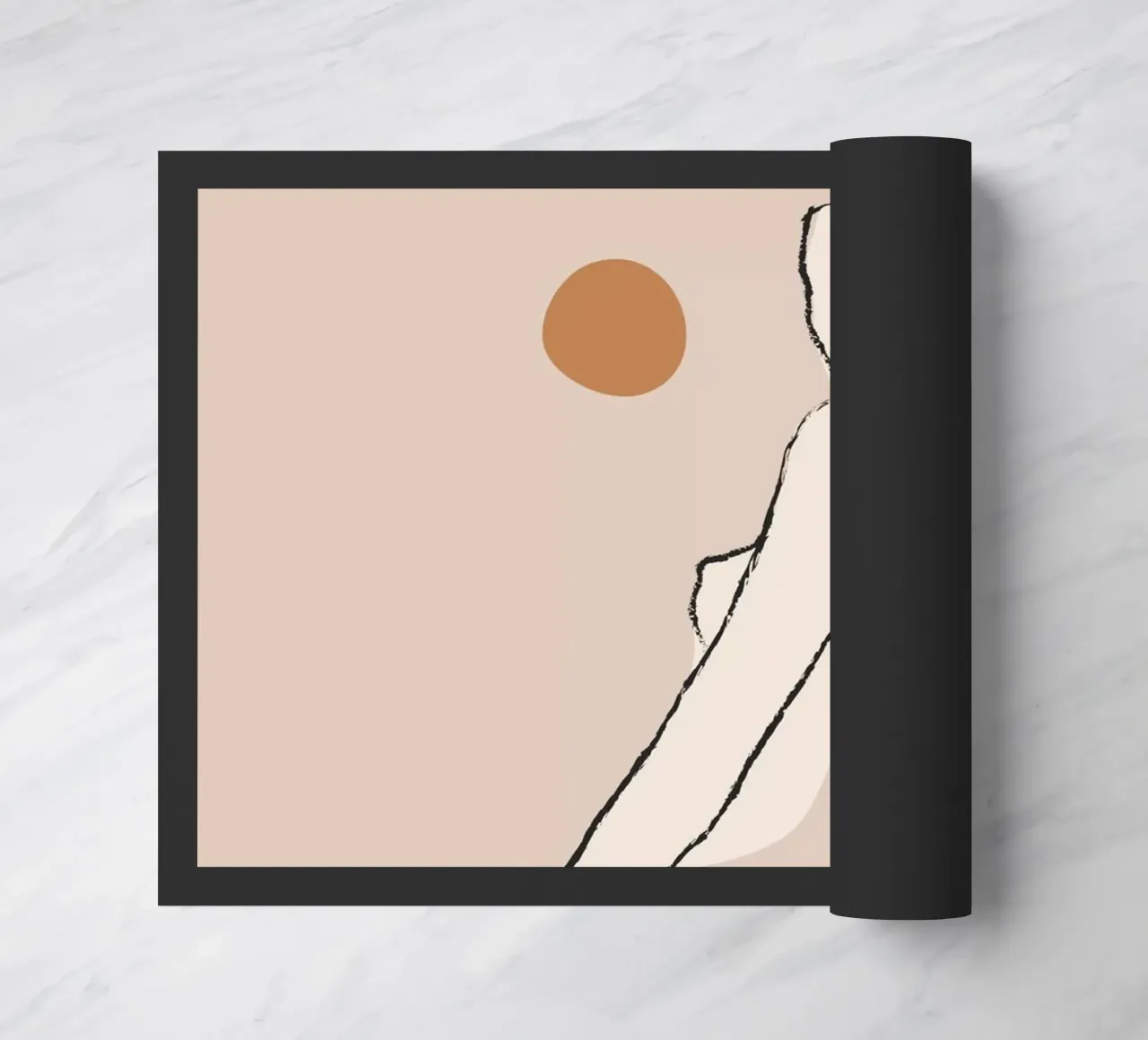 Nude 2 doormat by ThingDesign