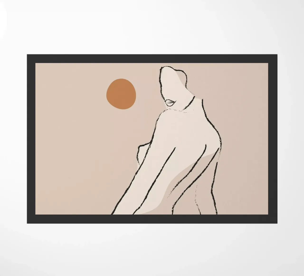 Nude 2 doormat by ThingDesign