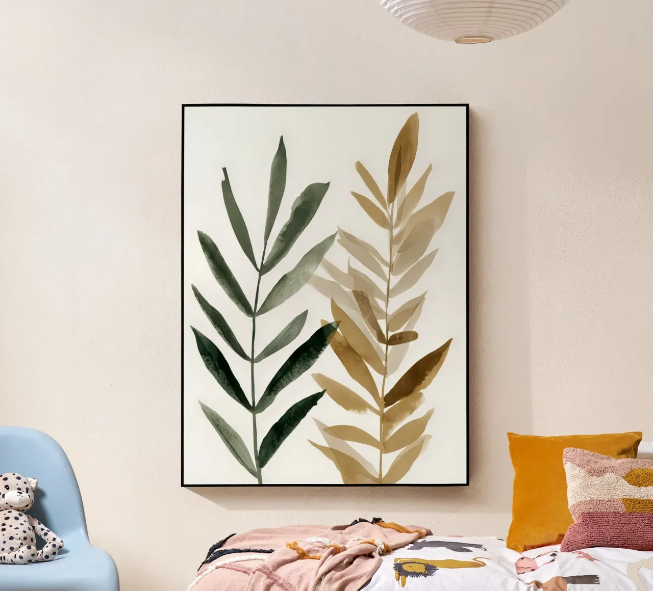 Parallelle groei acryl van Louise Wilder Studio