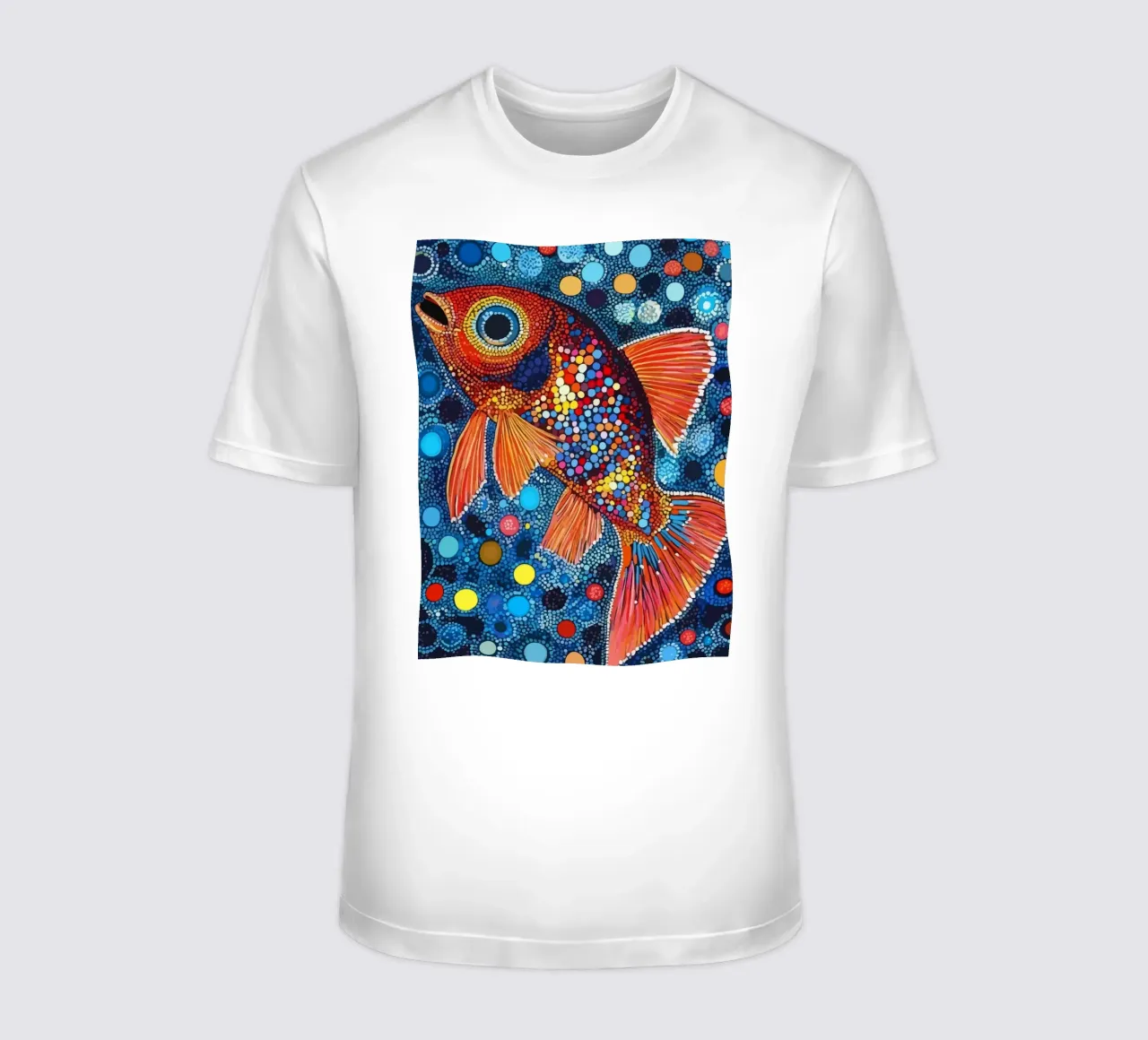 Fish t-shirt da Dumery Art