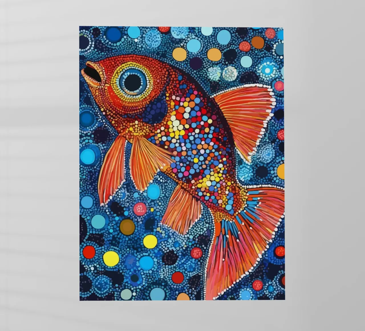 Fish pellicola backlit da Dumery Art