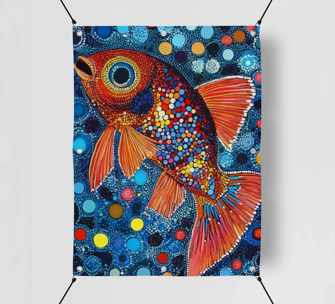 Fish telo in pvc da Dumery Art