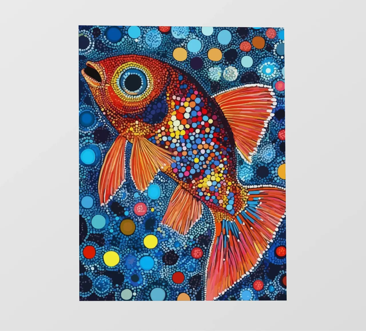 Fish telo in pvc da Dumery Art