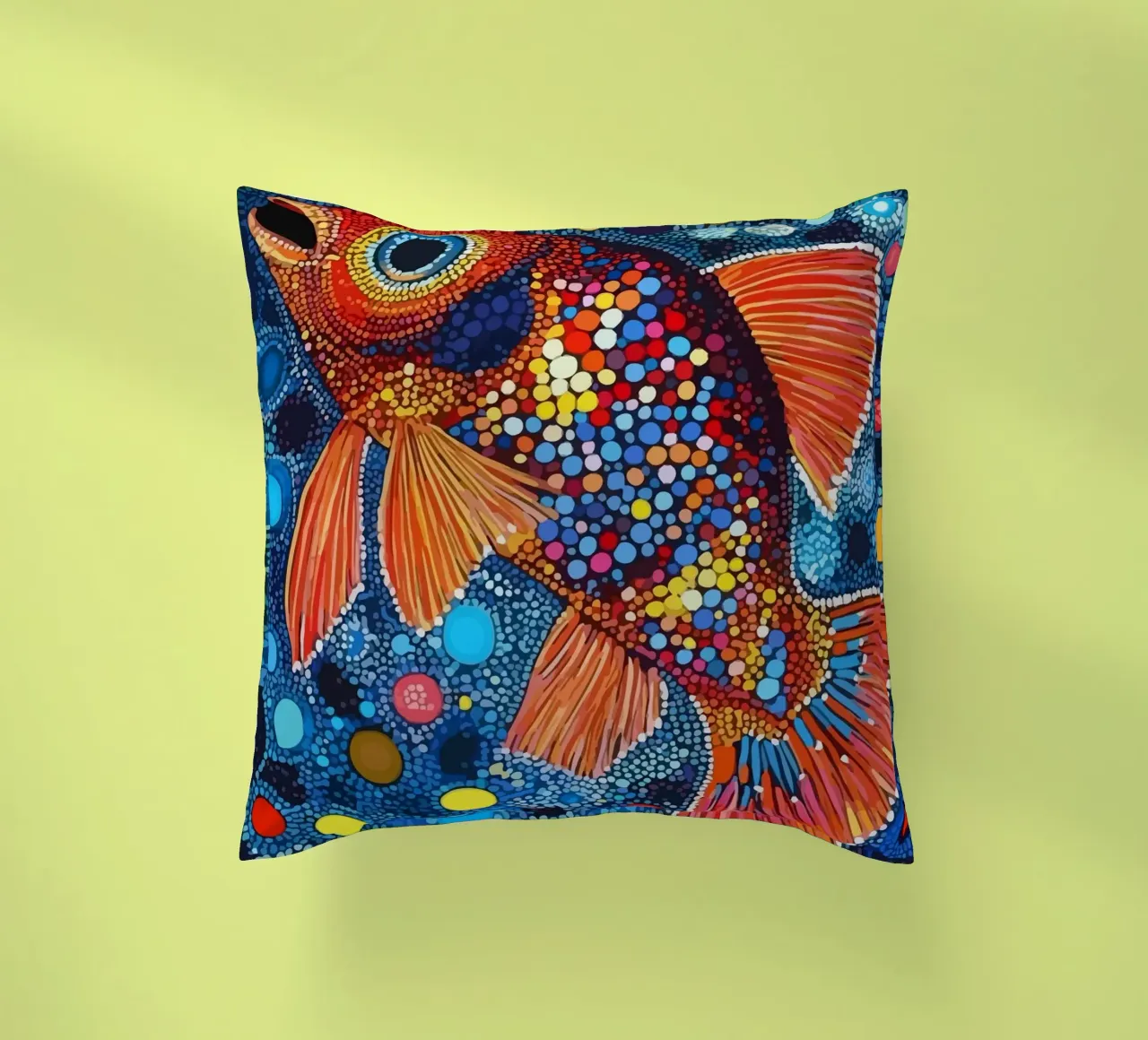 Fish cuscino da Dumery Art