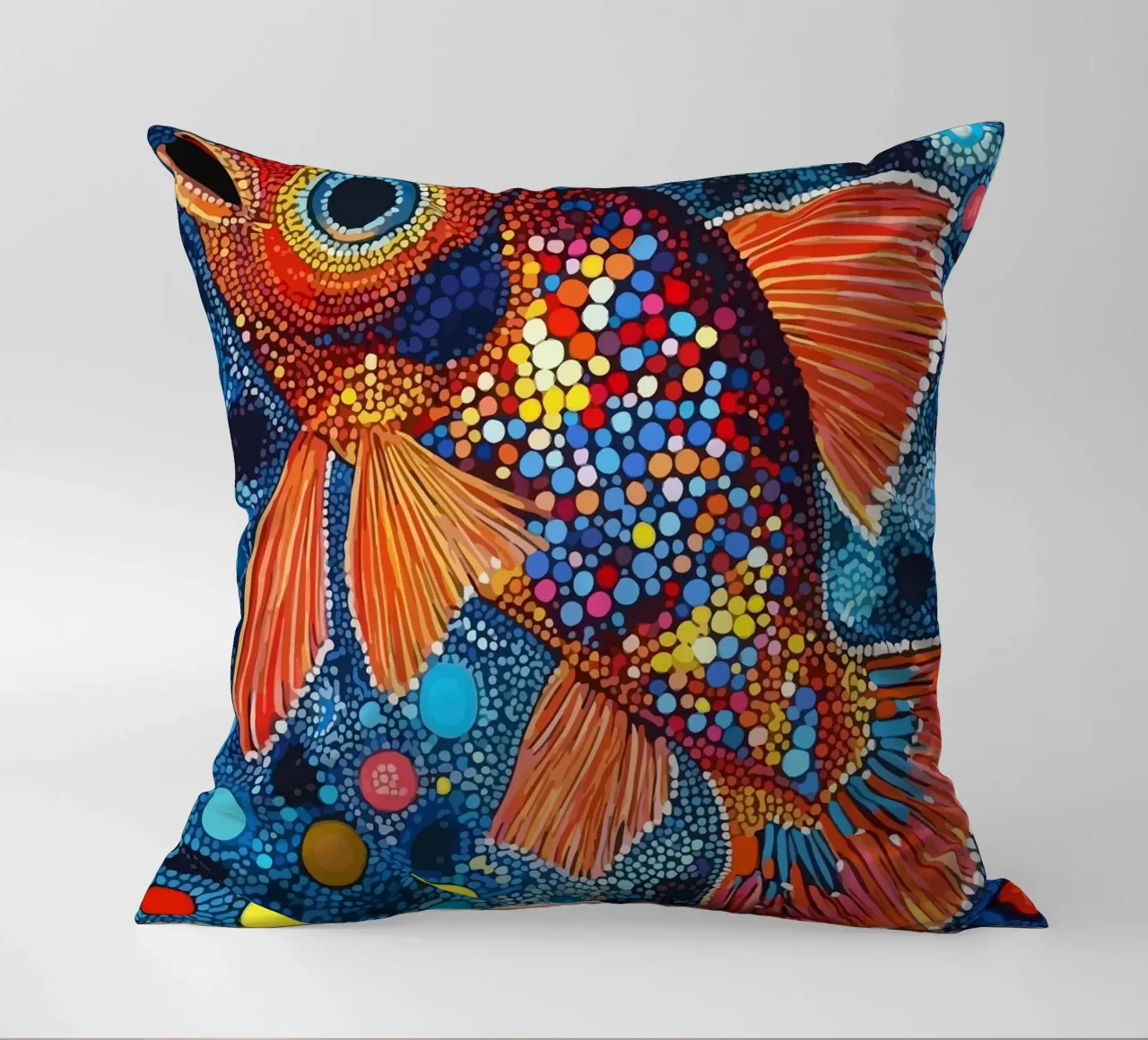 Fish cuscino da Dumery Art