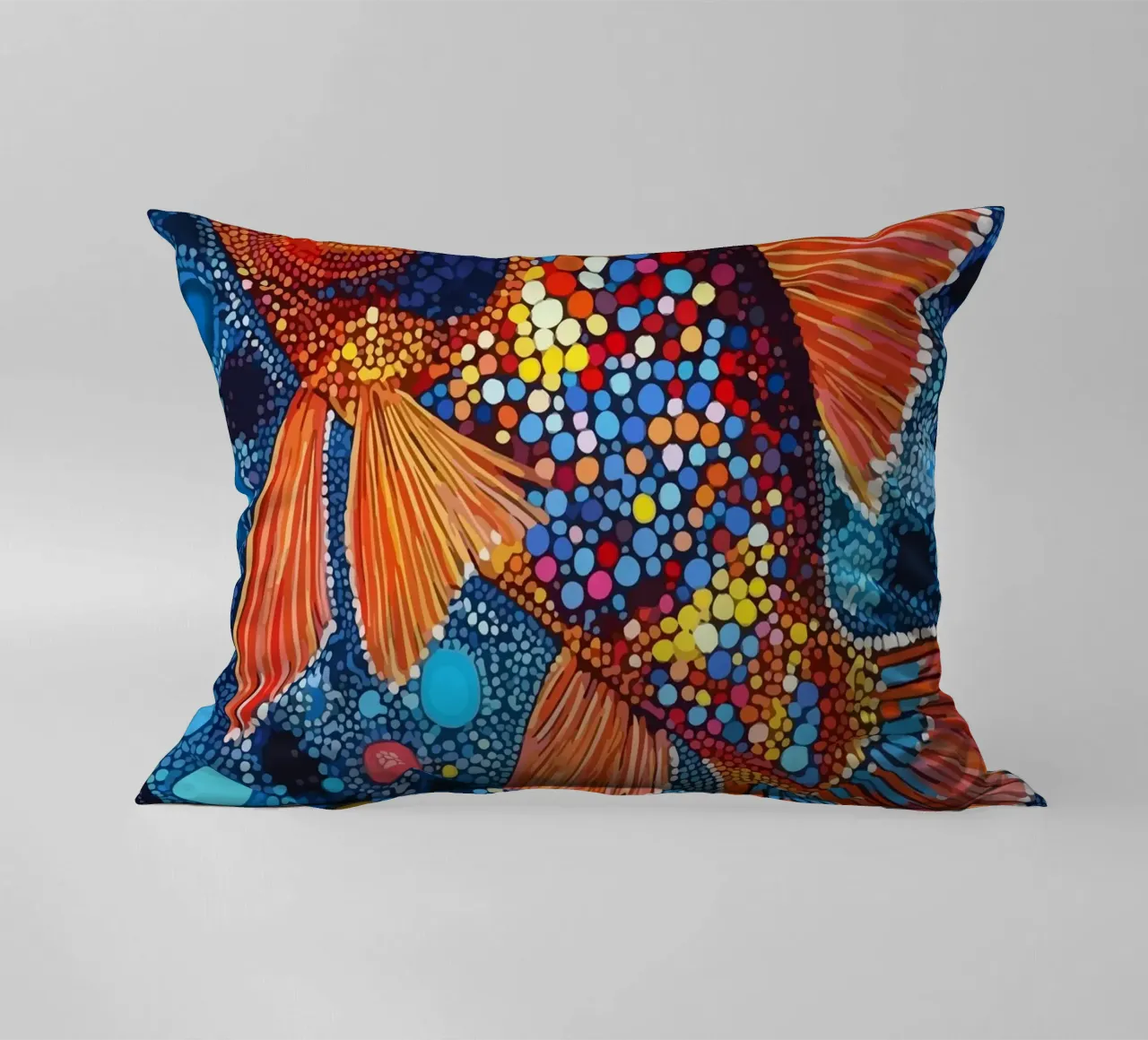 Fish cuscino da Dumery Art