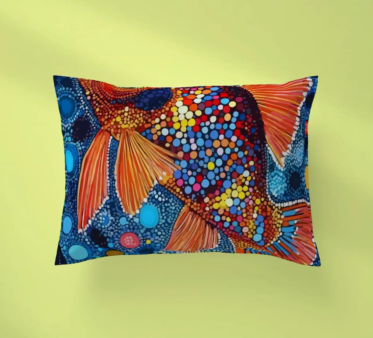 Fish cuscino da Dumery Art