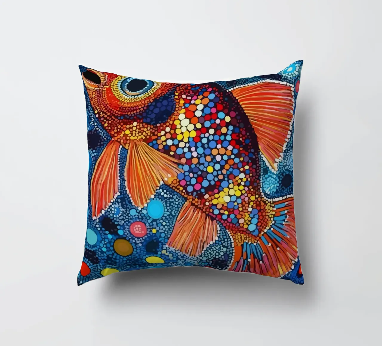Fish cuscino da Dumery Art