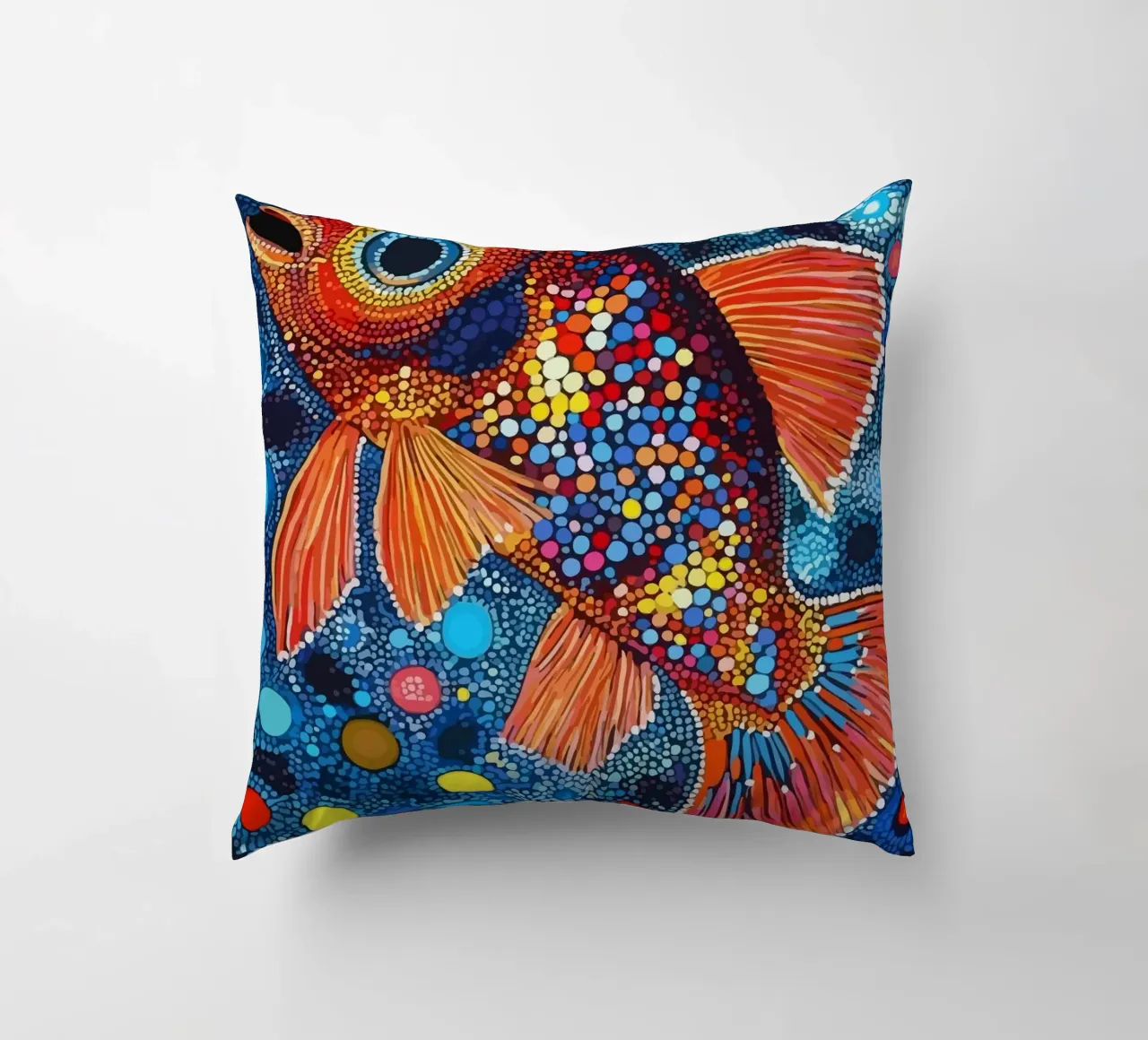 Fish cuscino da Dumery Art