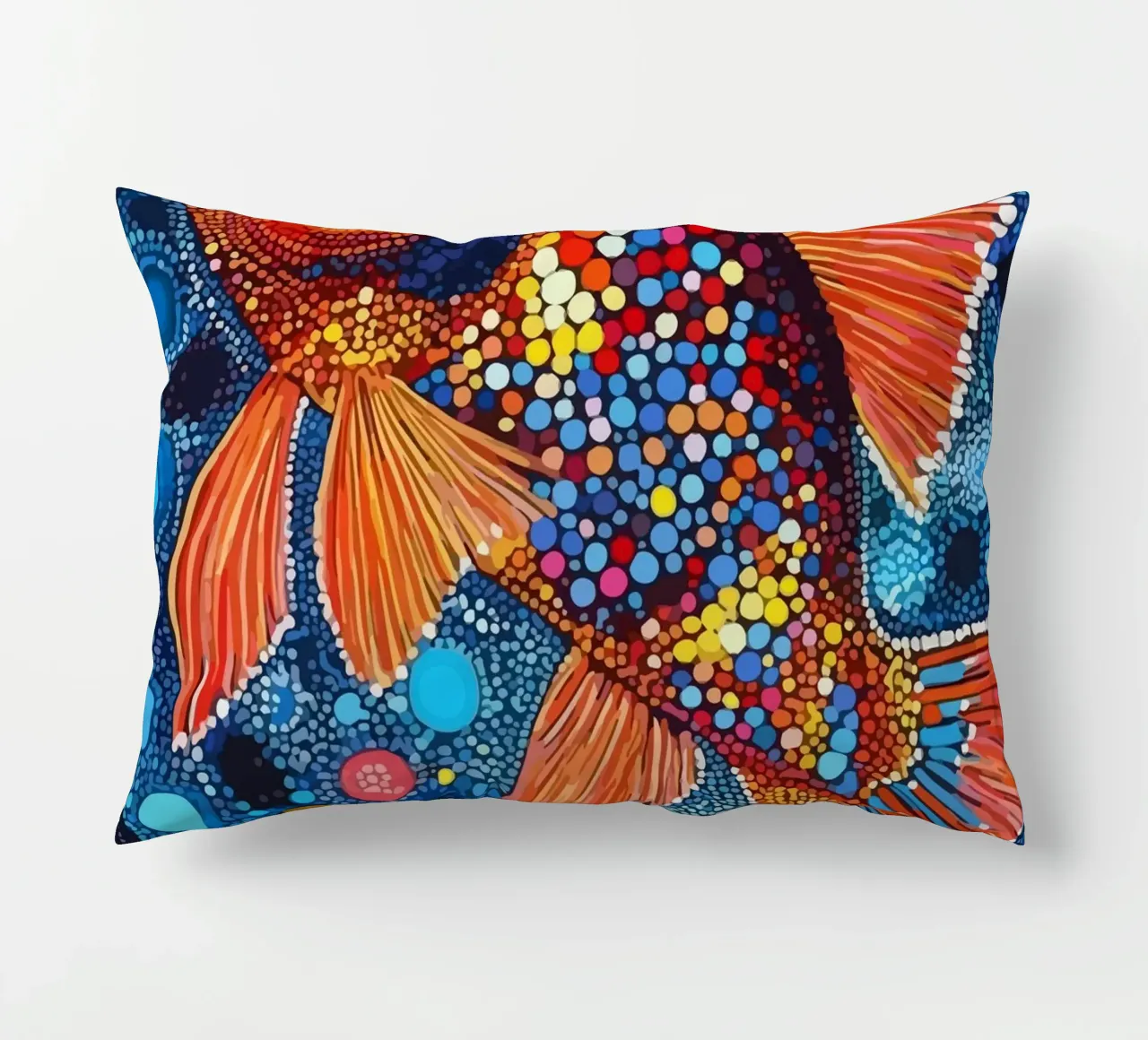 Fish cuscino da Dumery Art