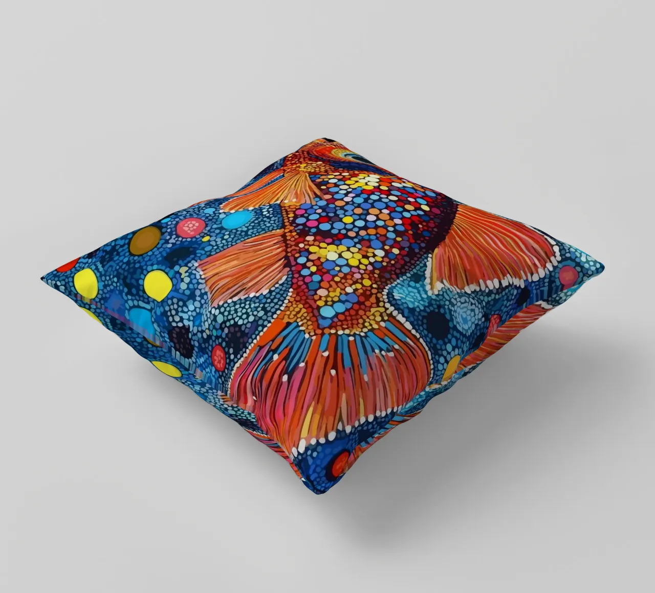 Fish cuscino da Dumery Art