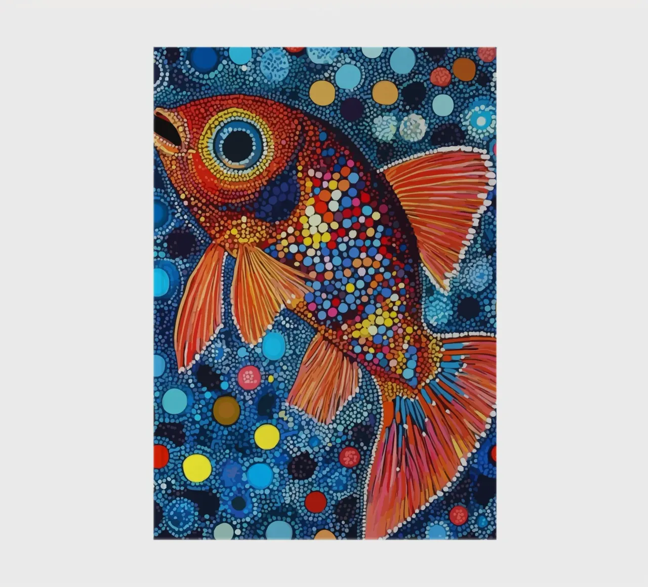 Fish notebook by Dumery Art