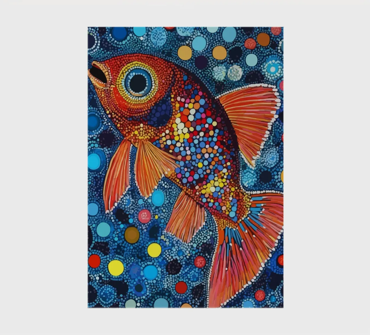 Fish notebook by Dumery Art