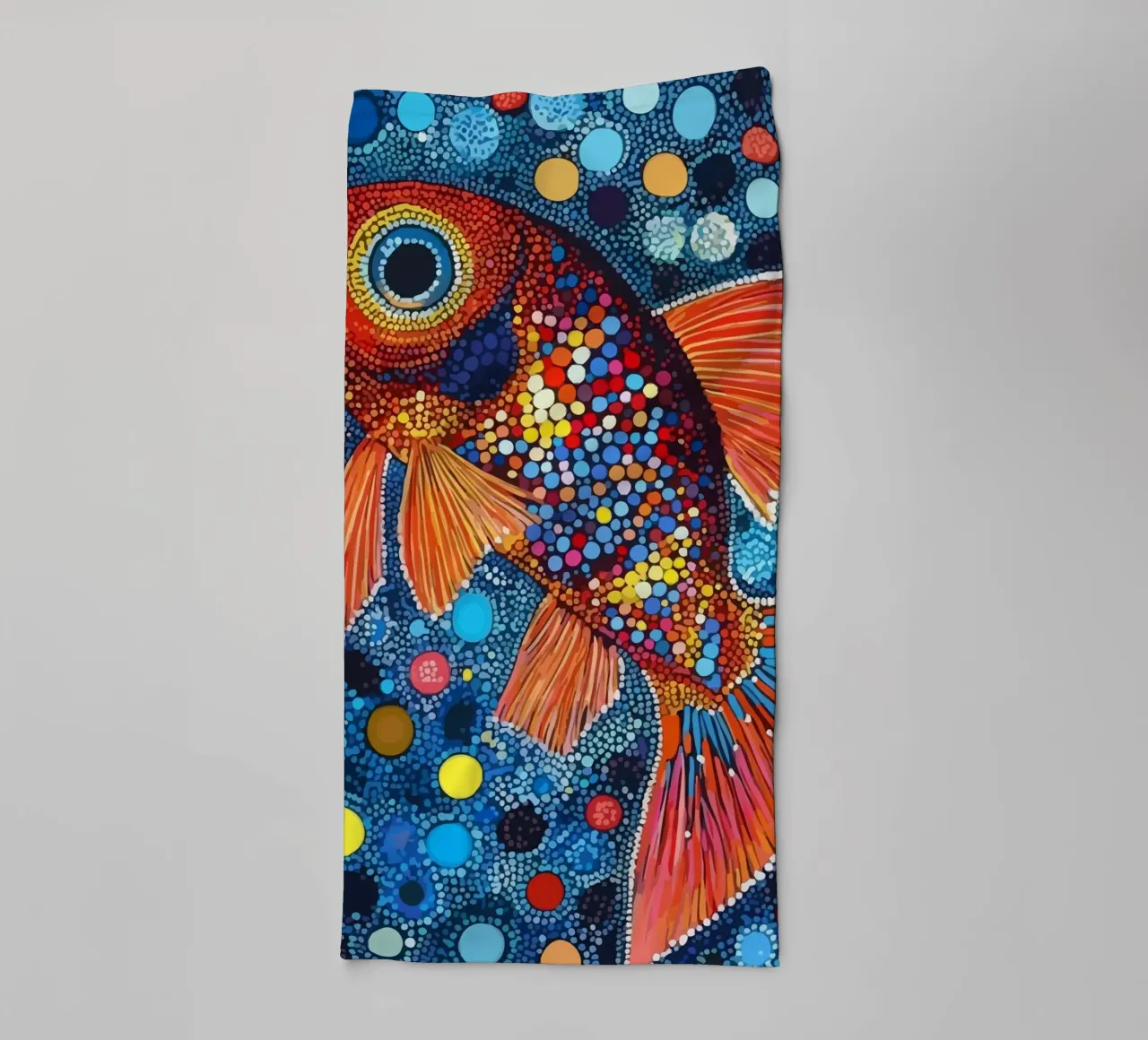 Fish asciugamano da bagno da Dumery Art