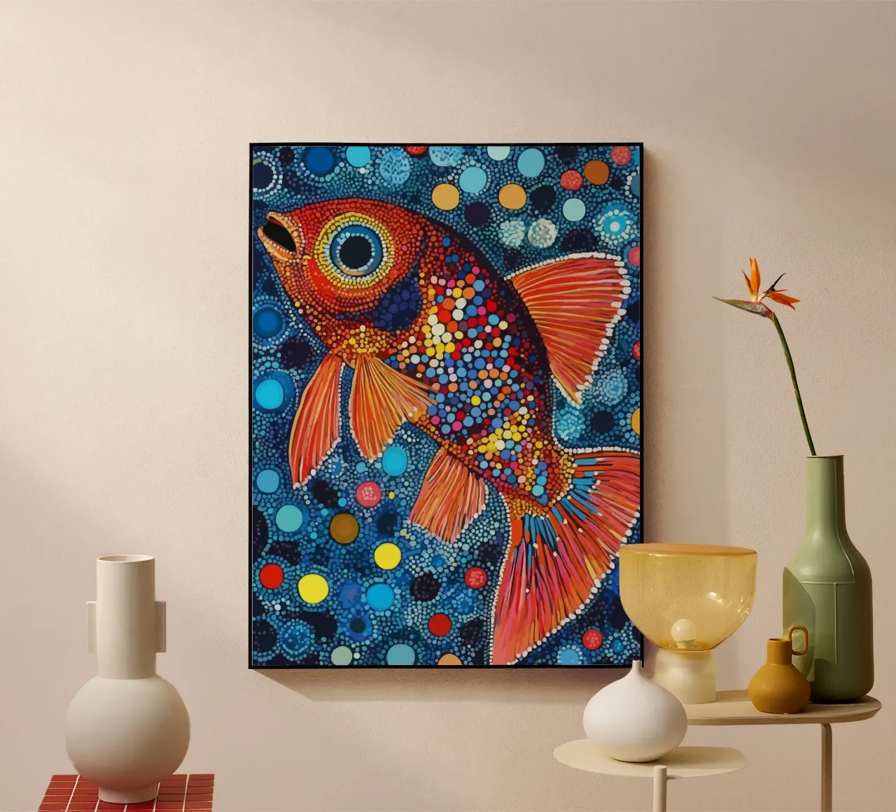 Fish plexiglass da Dumery Art