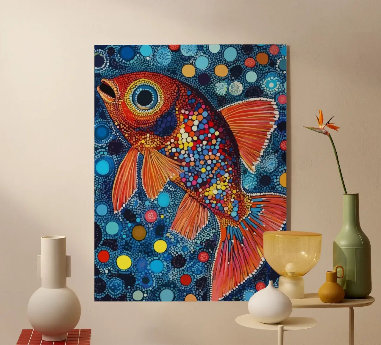 Fish plexiglass da Dumery Art