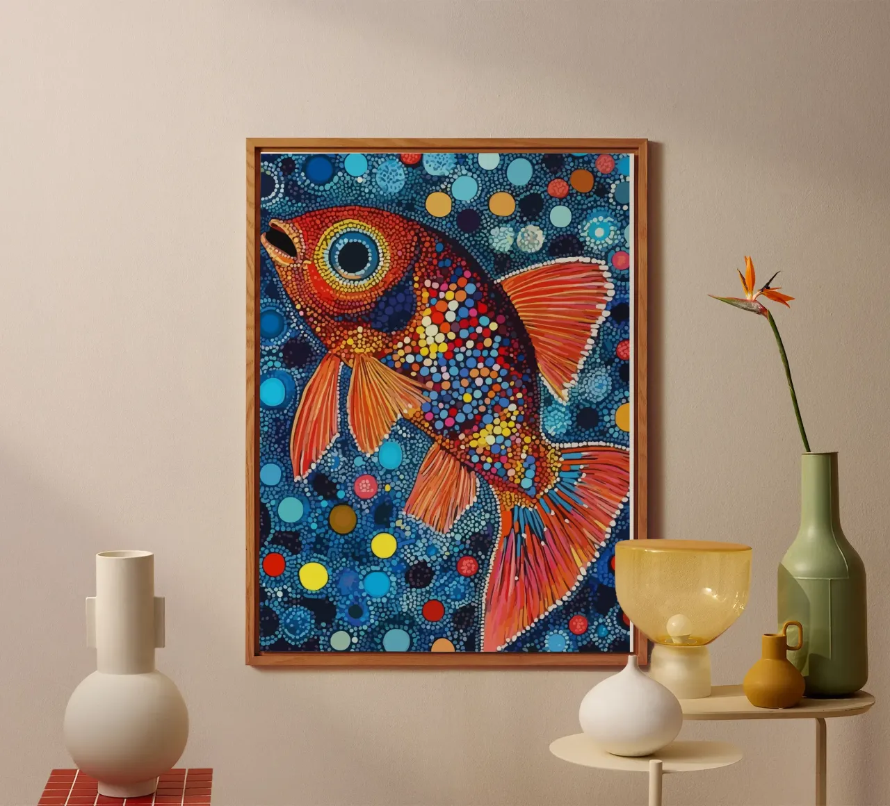 Fish alluminio dibond da Dumery Art