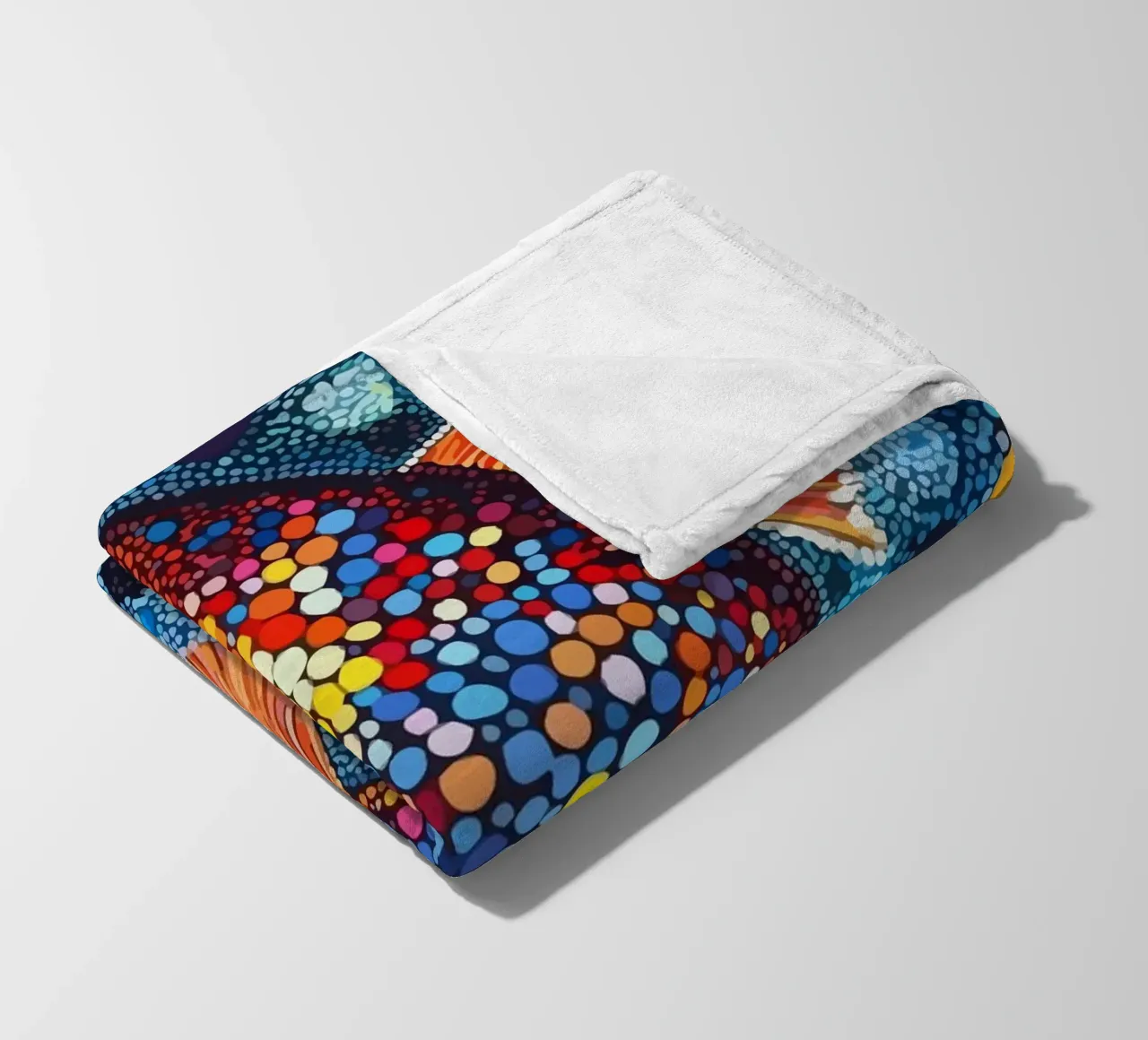 Fish coperta in pile da Dumery Art