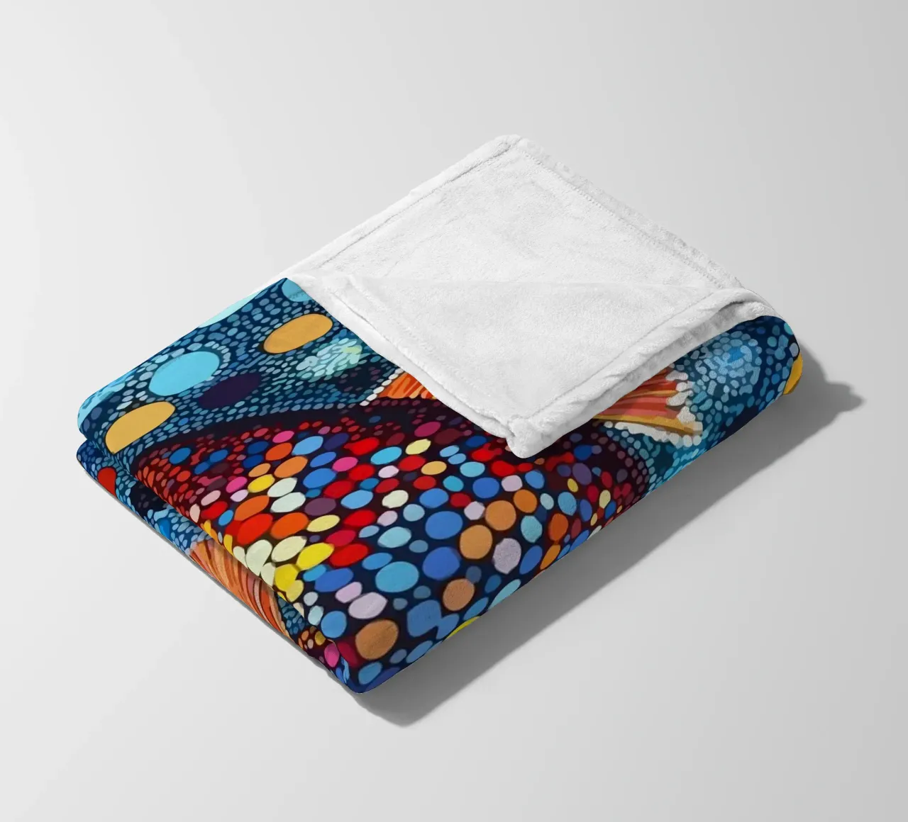 Fish coperta in pile da Dumery Art
