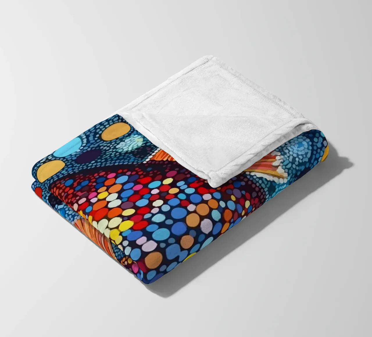 Fish coperta in pile da Dumery Art