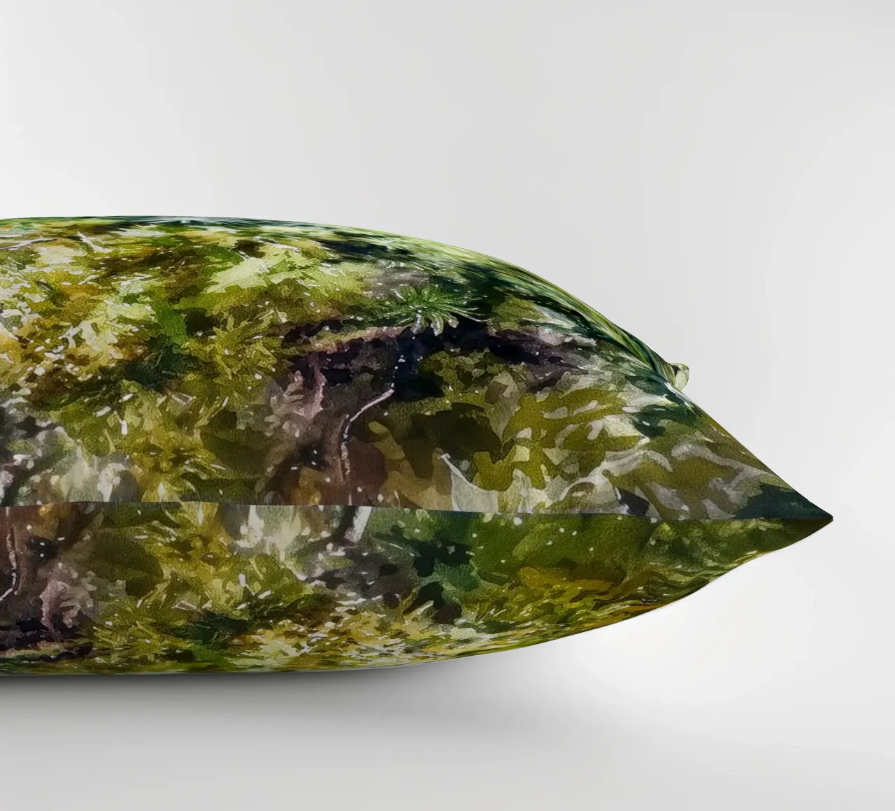 Forest Floor Tapestry decorative cushion by Luke Wilder Studio
