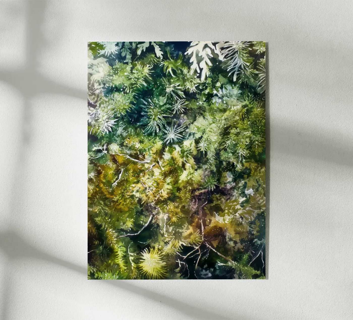 Arazzo del bosco plexiglass da Louise Wilder Studio