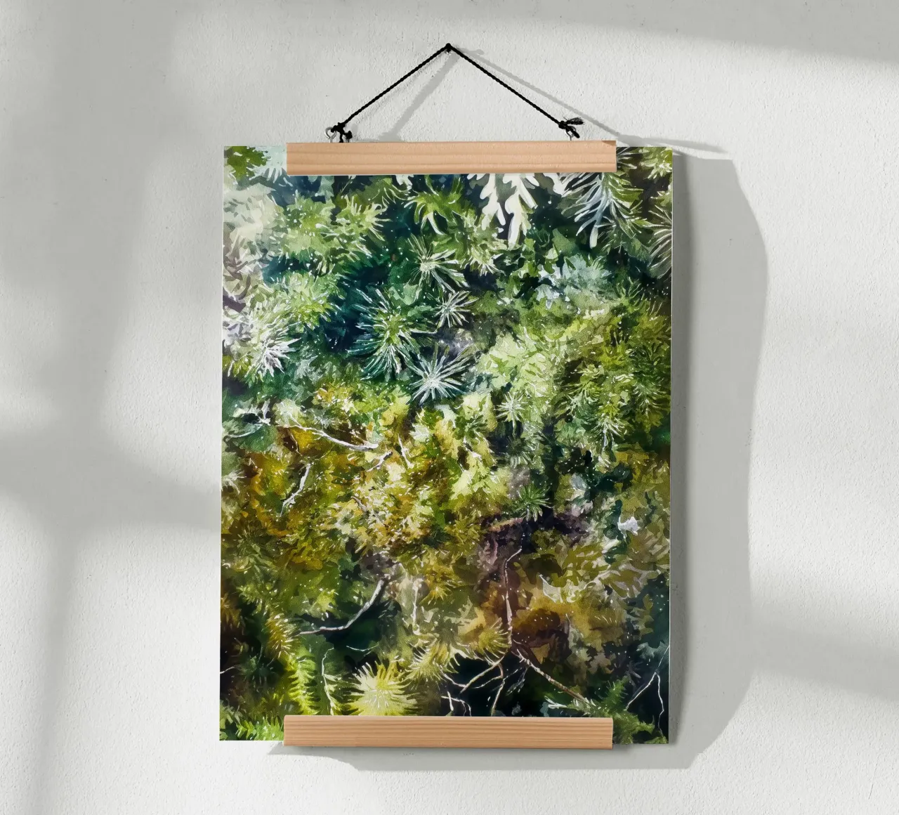 Forest Floor Tapestry hahnemühle by Luke Wilder Studio