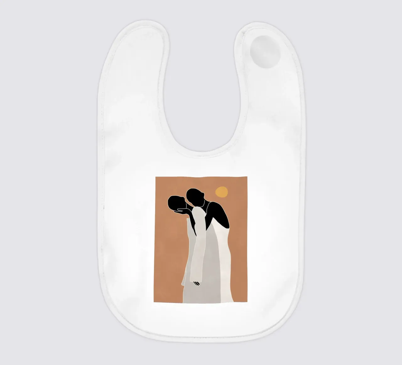 Meisjes baby slabbetje van ThingDesign