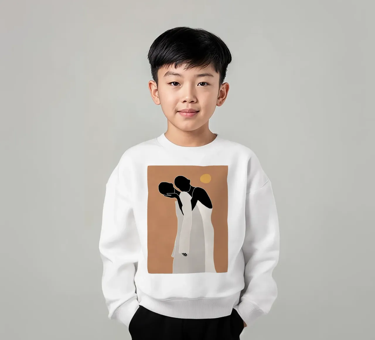 Ragazze felpa bambino da ThingDesign