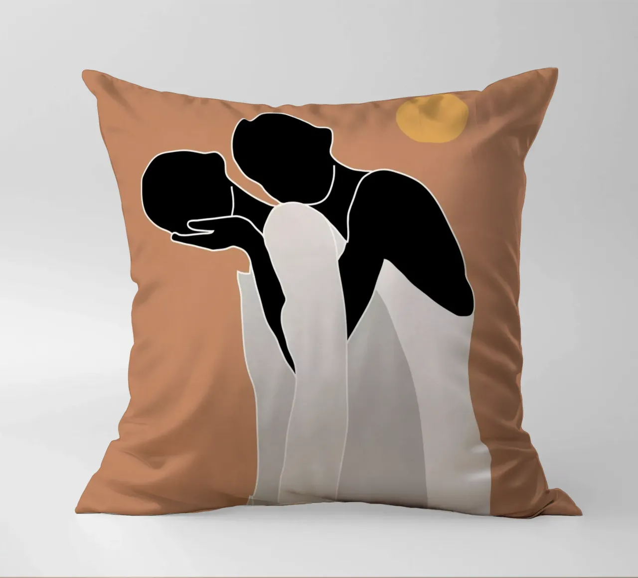Mädchen Kissen von ThingDesign