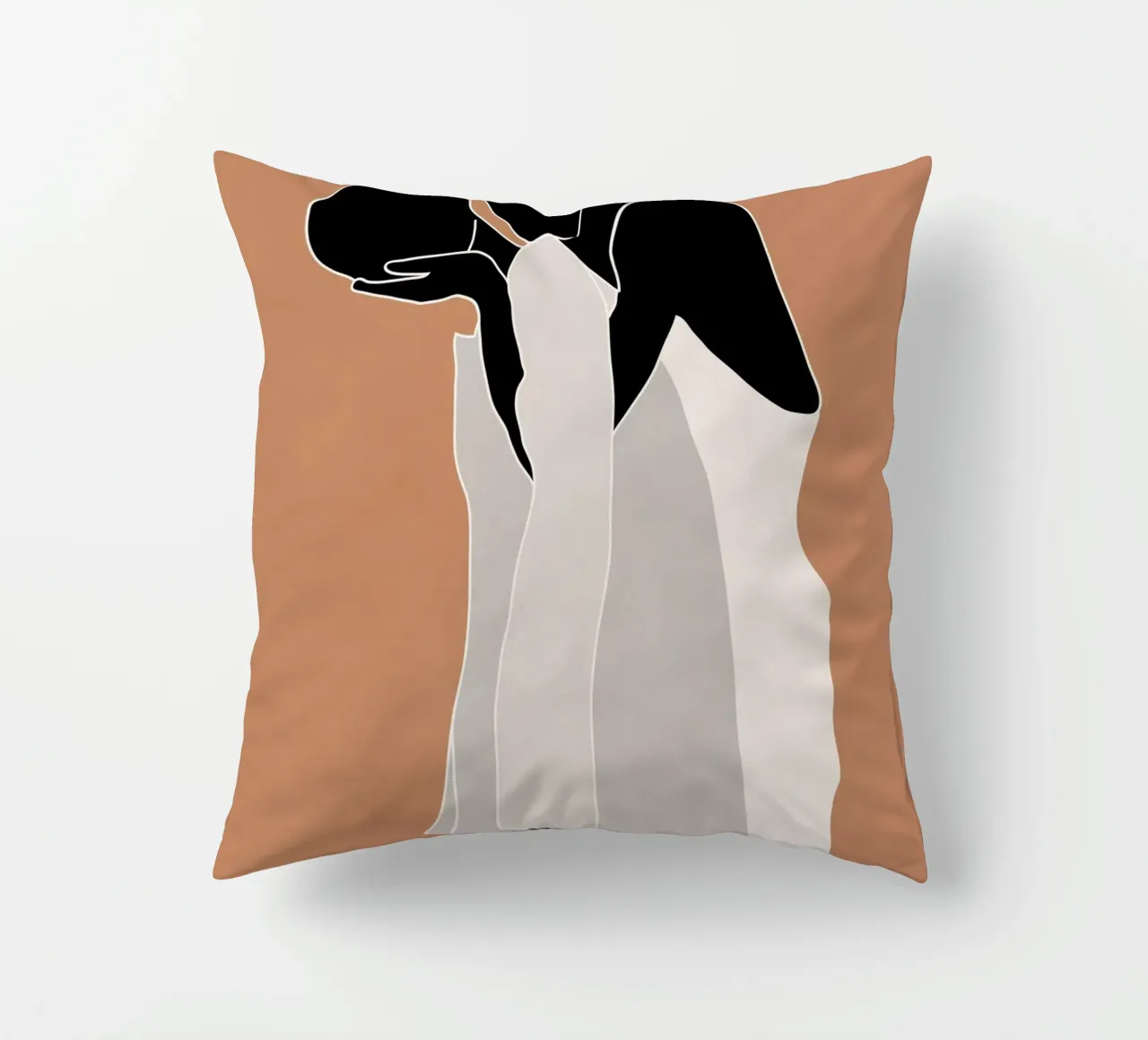Girls decorative cushion by ThingDesign