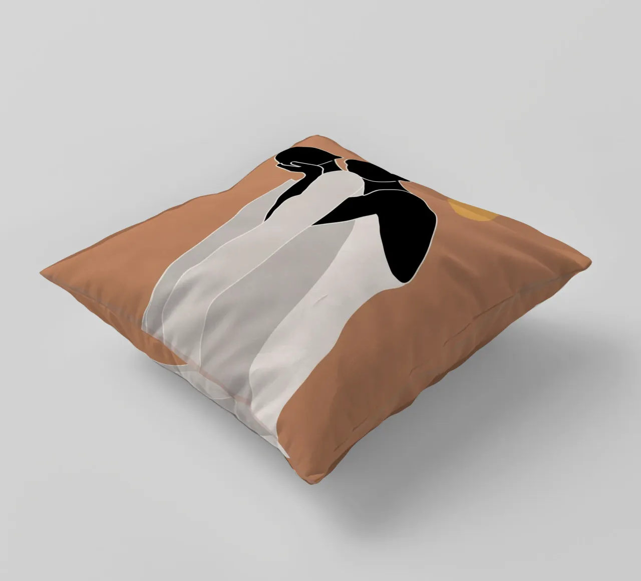 Mädchen Kissen von ThingDesign