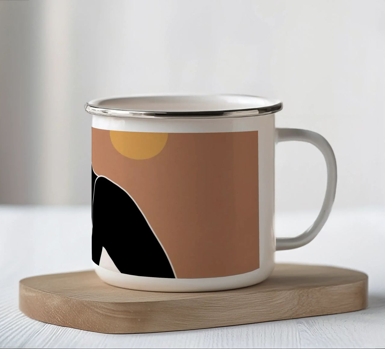 Ragazze tazza in smalto da ThingDesign