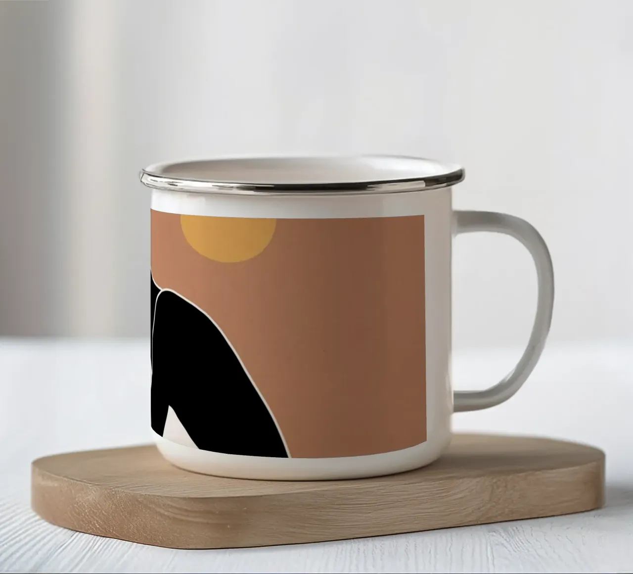 Filles mug en émail de ThingDesign