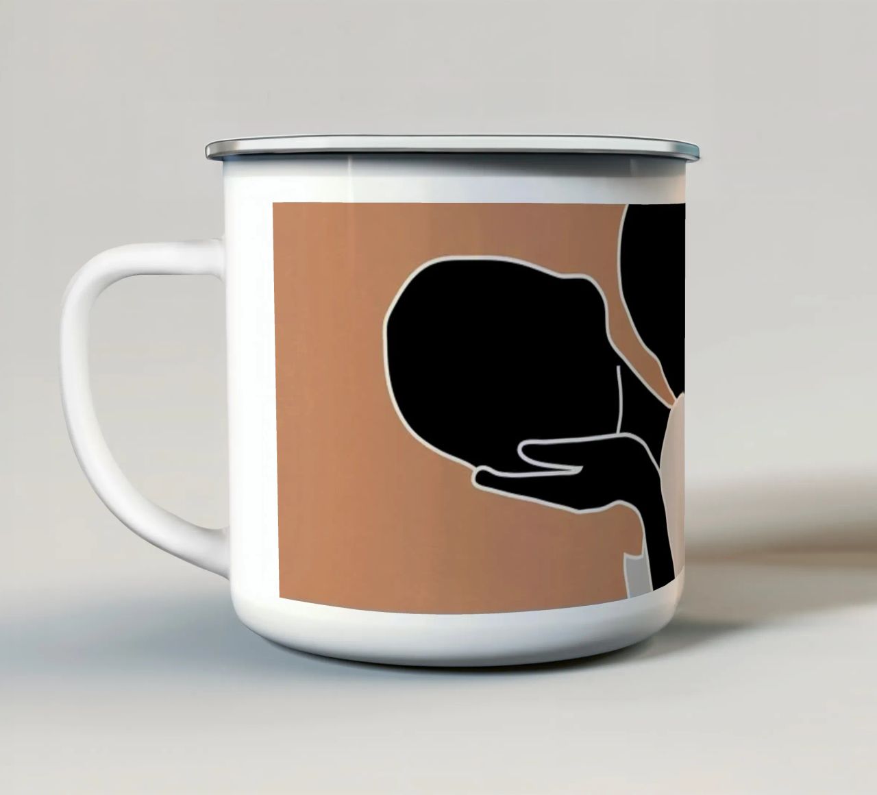 Ragazze tazza in smalto da ThingDesign