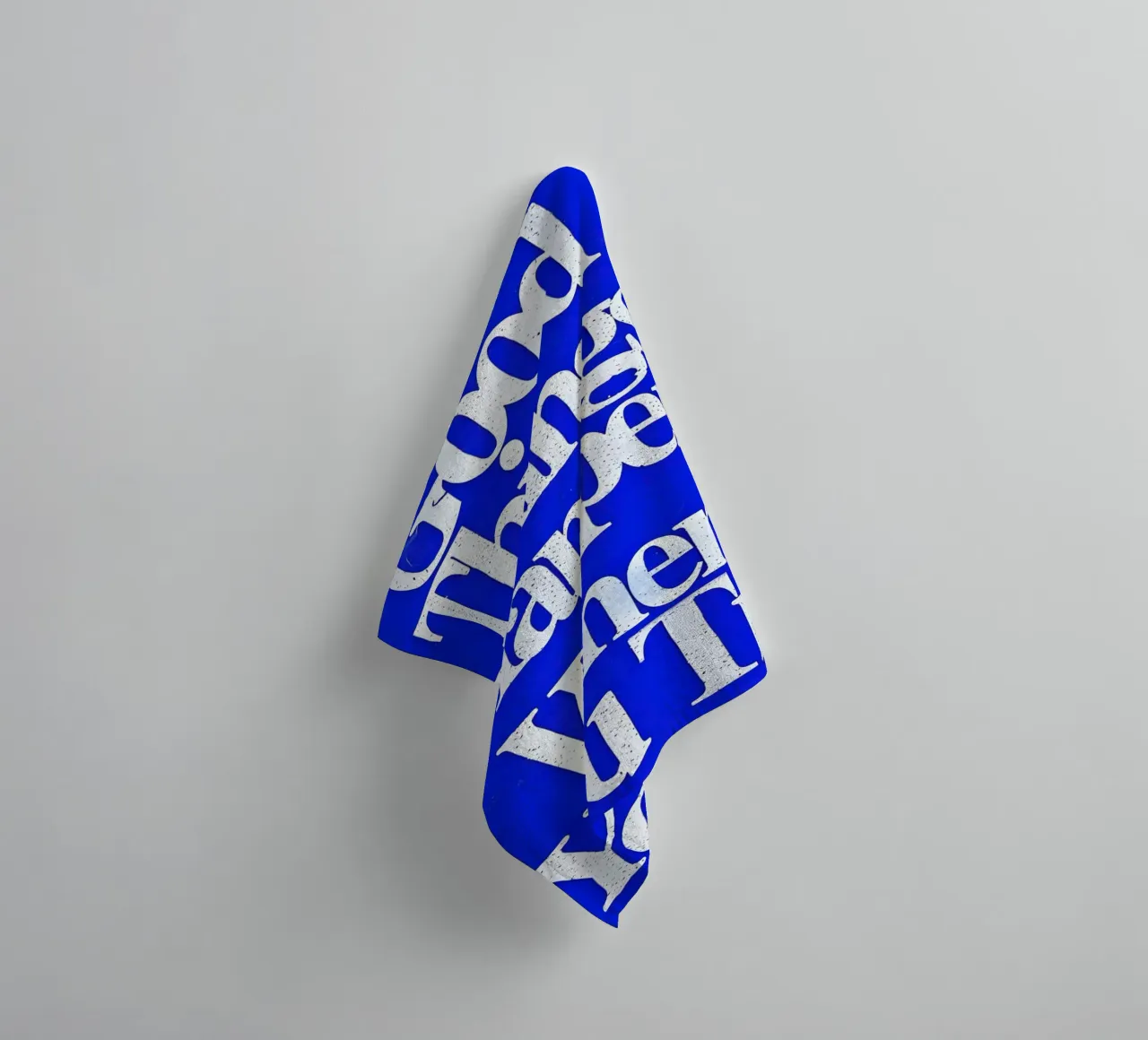 'Good Things Happen When You Try asciugamano da bagno da Type & Tape