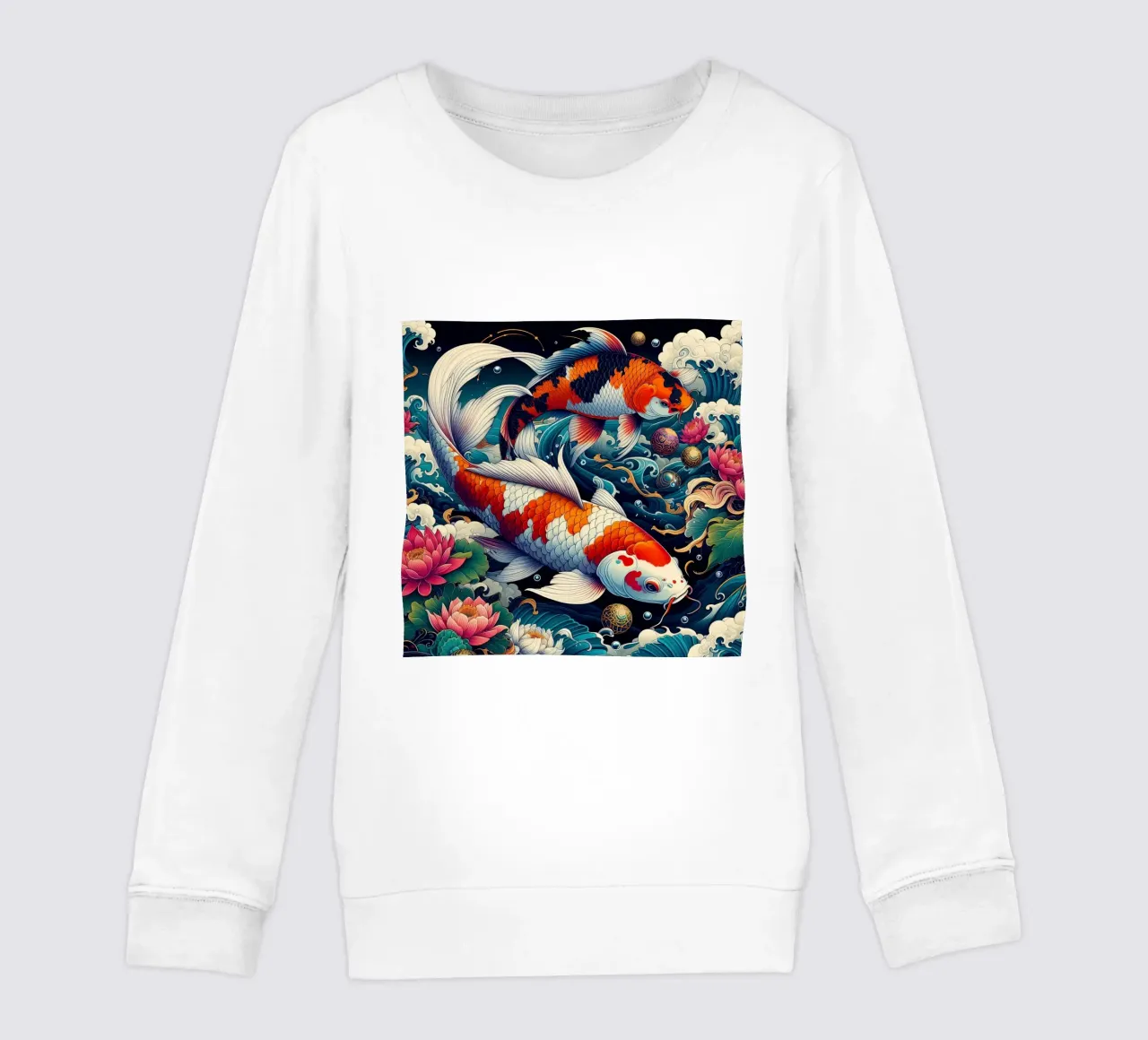 Bellissimo pesce giapponese felpa bambino da Delaney Okuneva