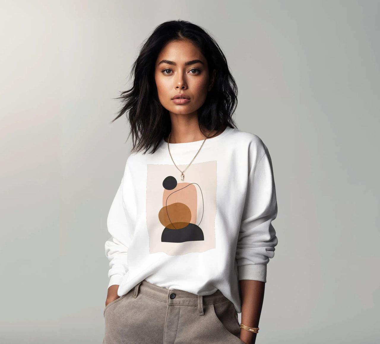 Arte astratta minimale 12 felpa da ThingDesign