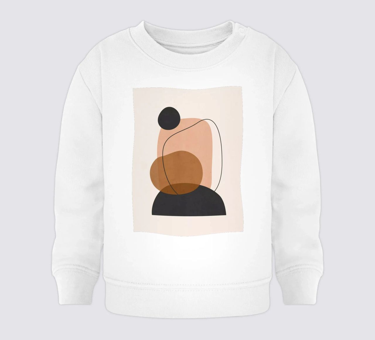 Arte astratta minimale 12 felpa neonato da ThingDesign