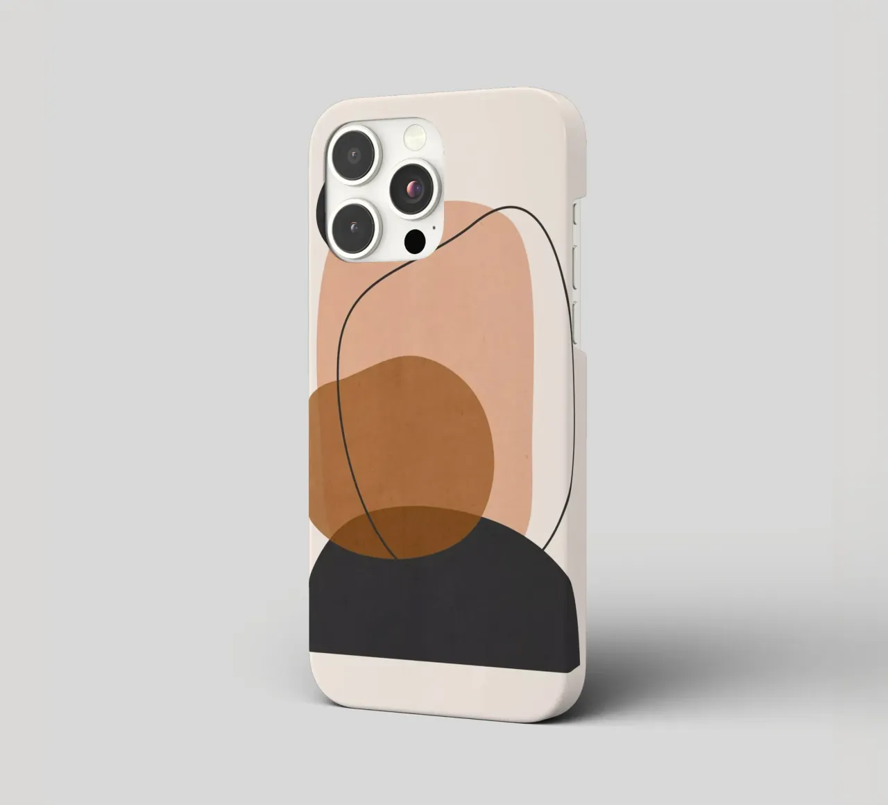 Minimal Abstract Art 12 iphone case by ThingDesign