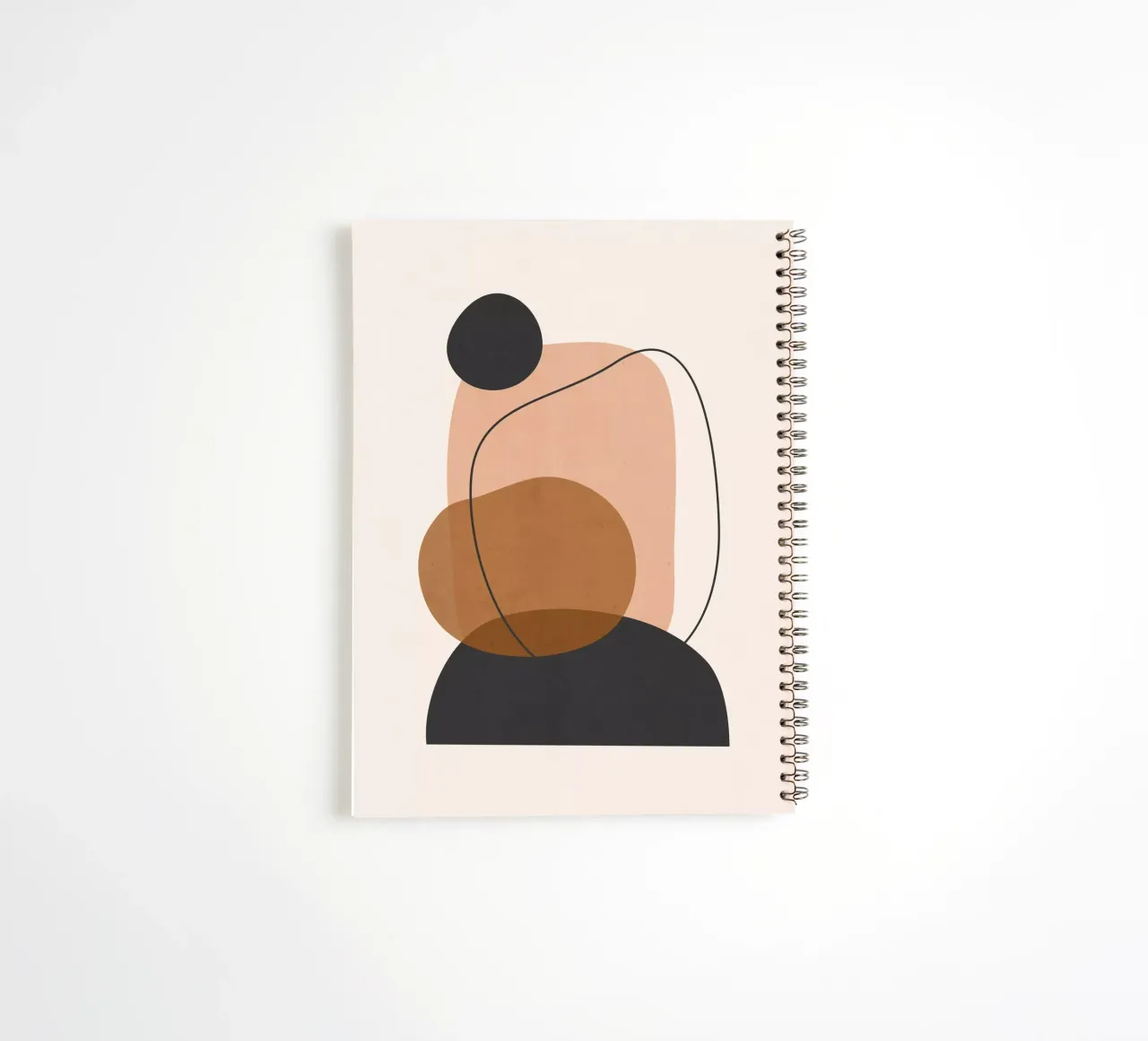 Minimale abstrakte Kunst 12 Ringbuch von ThingDesign