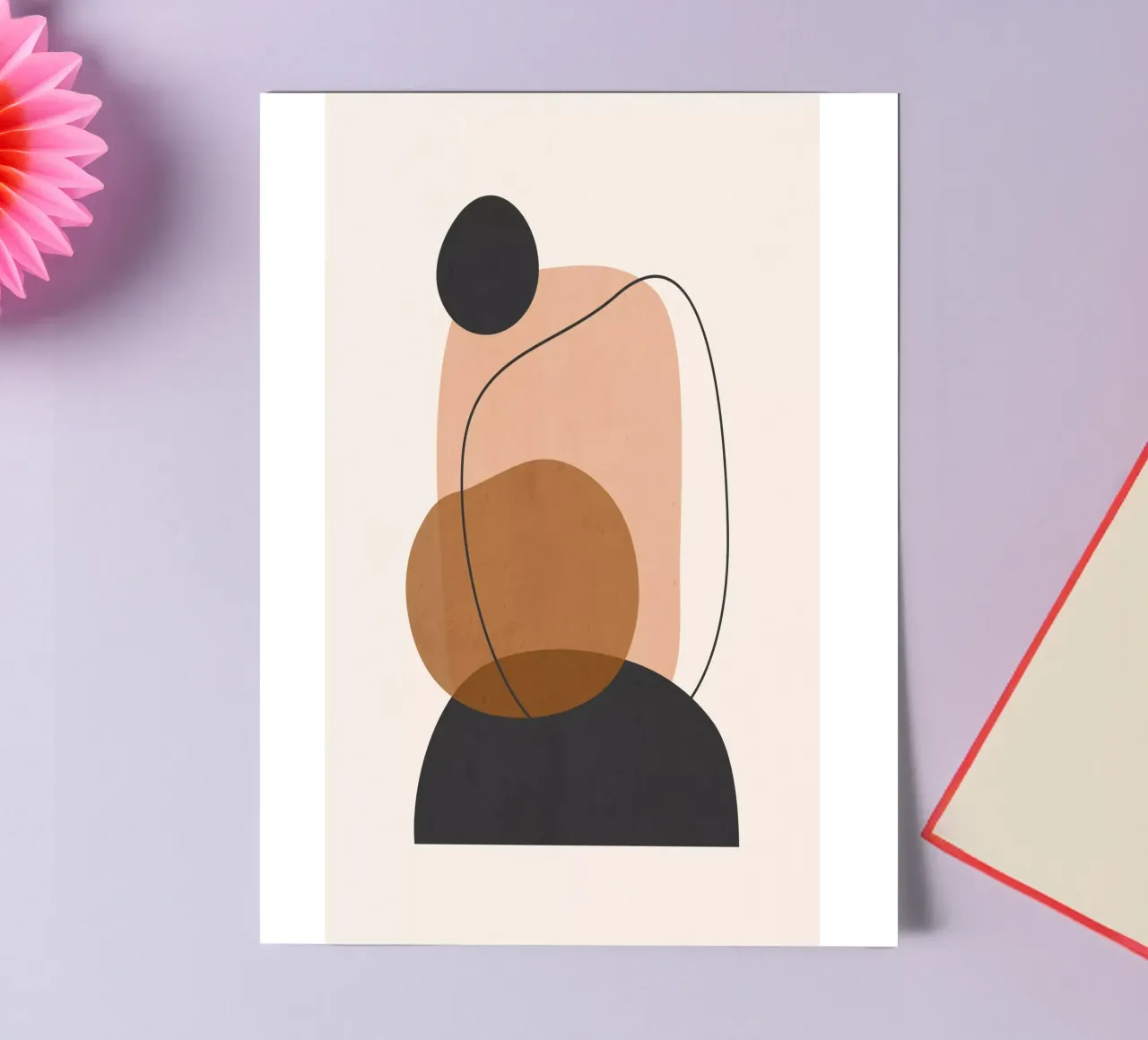 Minimal Abstract Art 12 sticker sheet by ThingDesign
