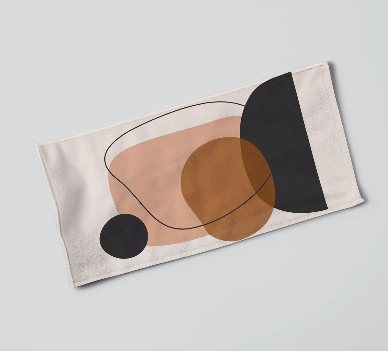 Minimal Abstract Art 12 towel by ThingDesign