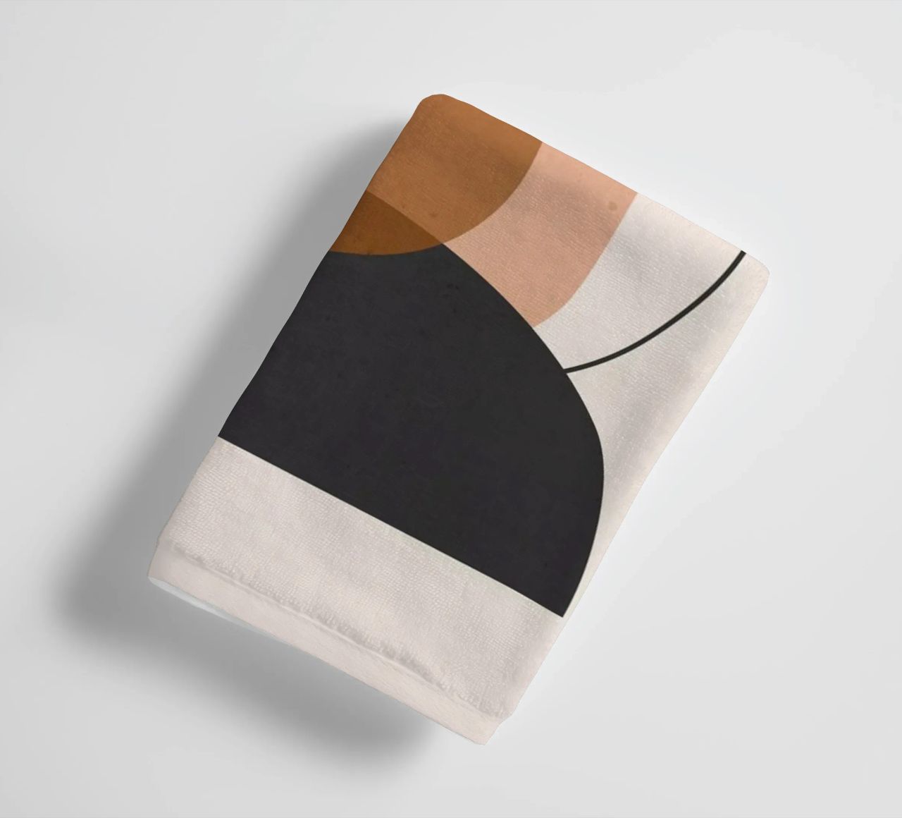 Minimal Abstract Art 12 towel by ThingDesign