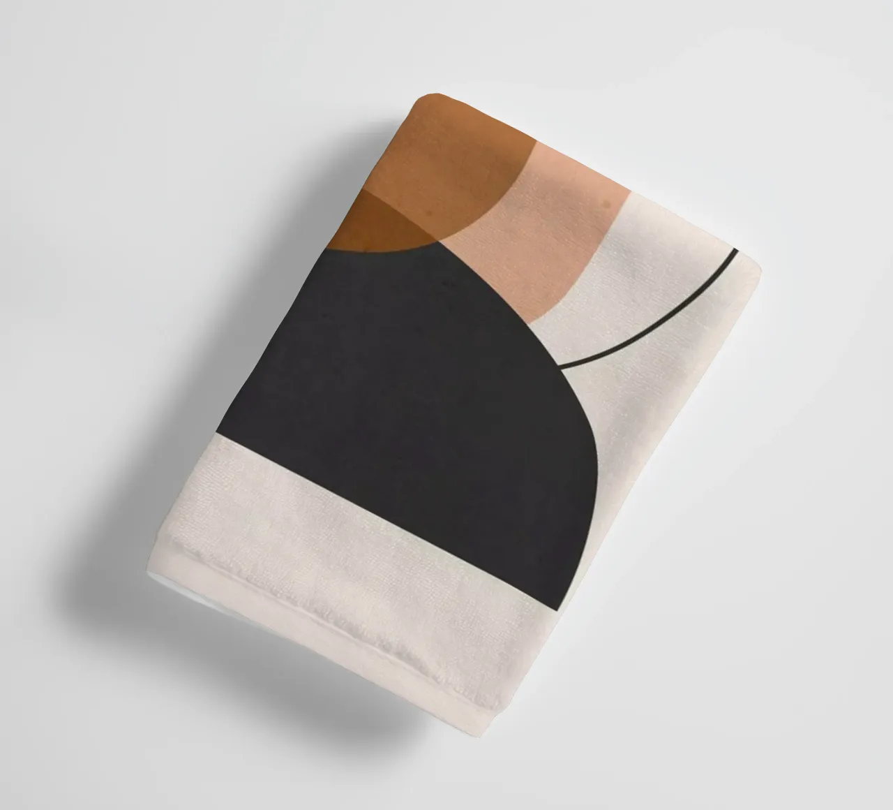 Art abstrait minimal 12 serviette de bain de ThingDesign