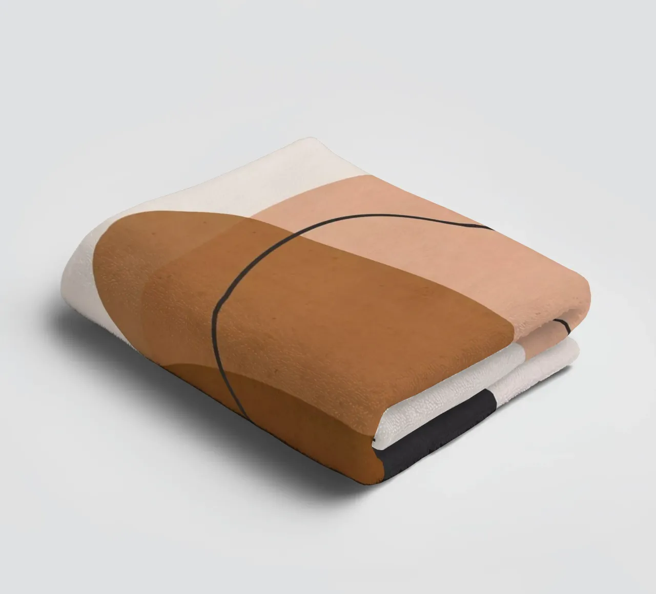 Art abstrait minimal 12 serviette de bain de ThingDesign