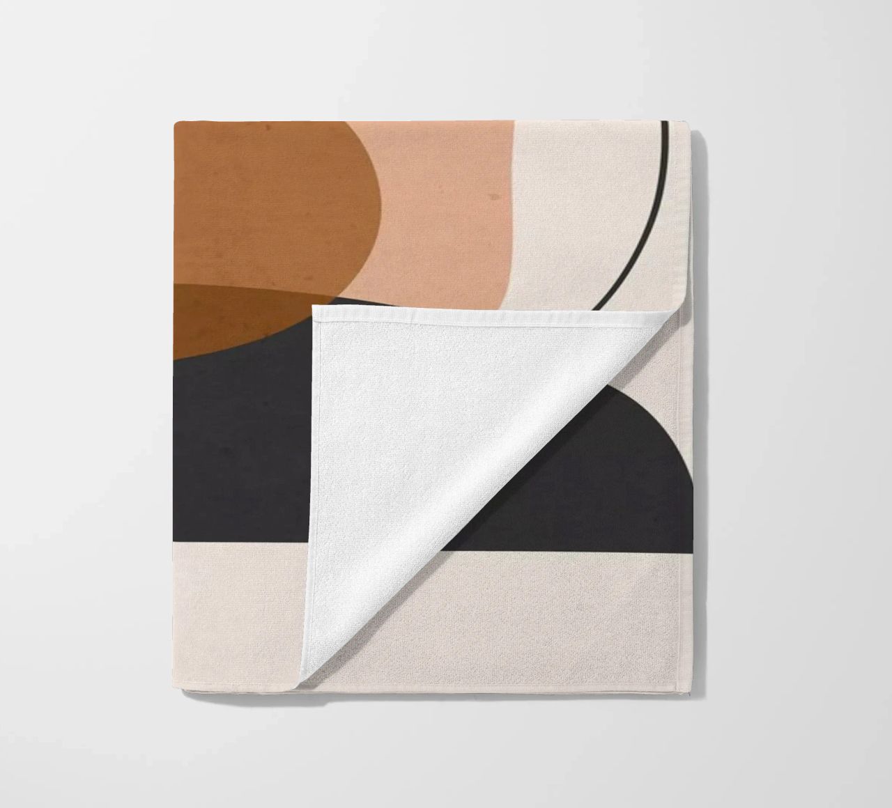 Arte astratta minimale 12 telo mare da ThingDesign