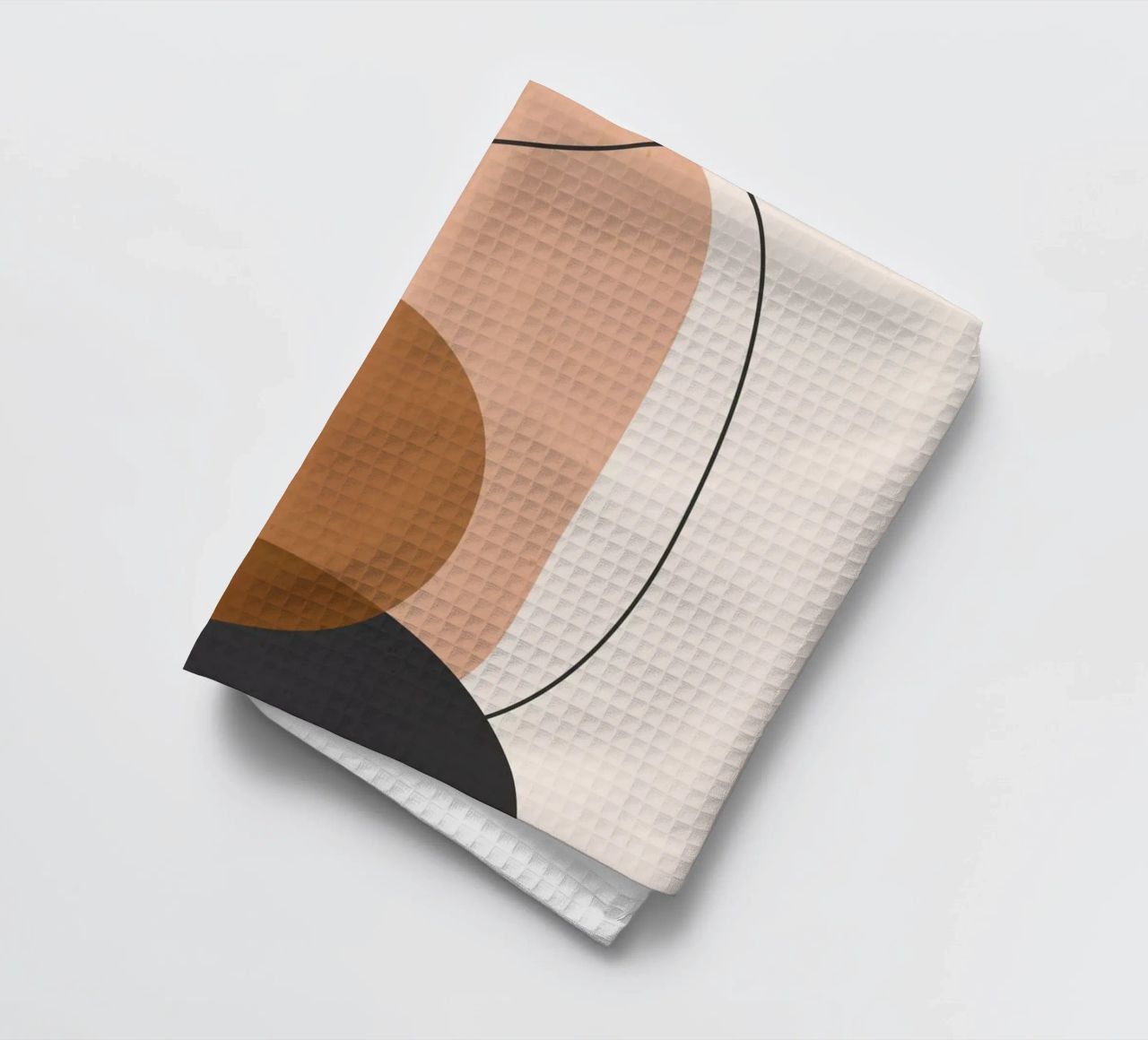 Art abstrait minimal 12 torchon de ThingDesign